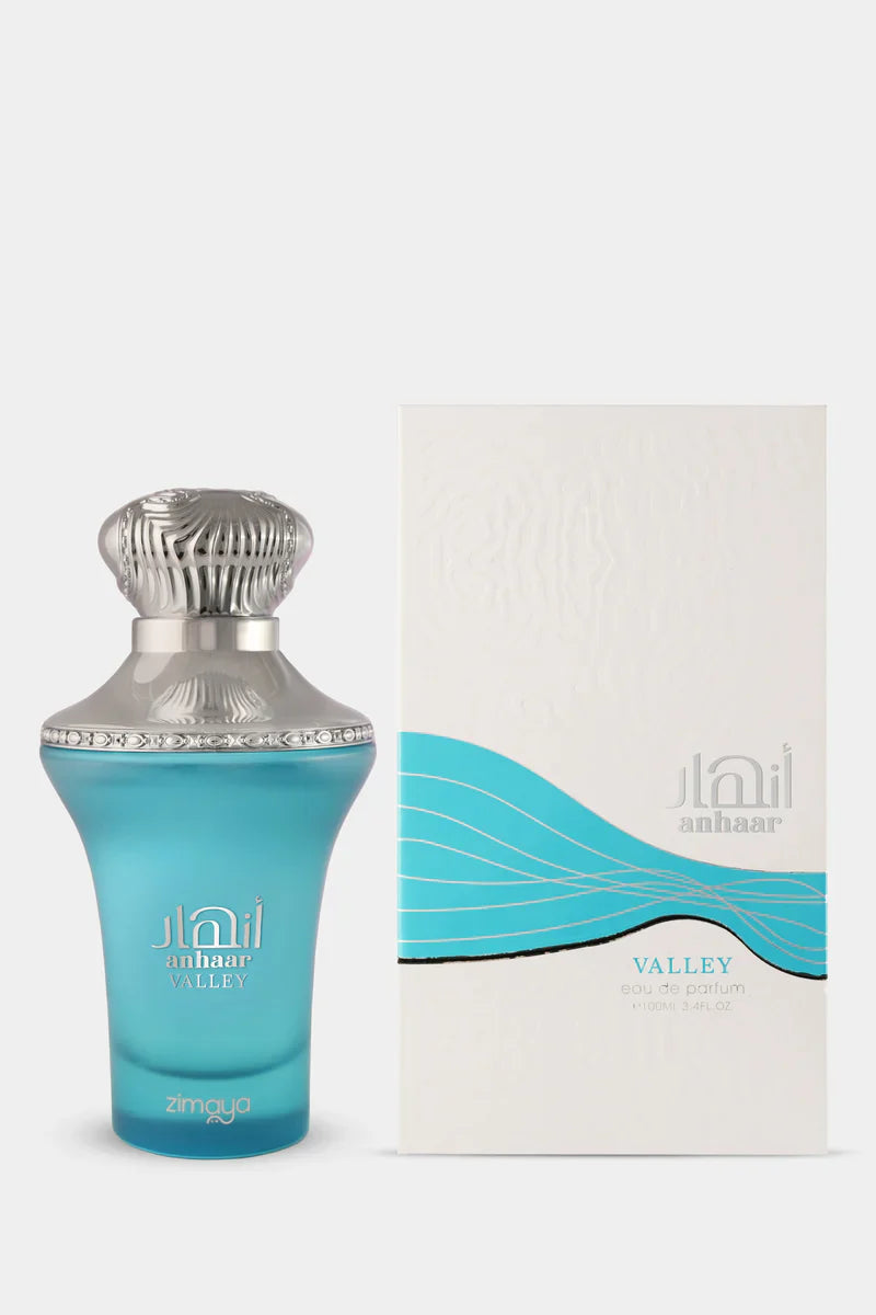 Zimaya Anhaar Valley EDP 100ml - Frasco y caja
