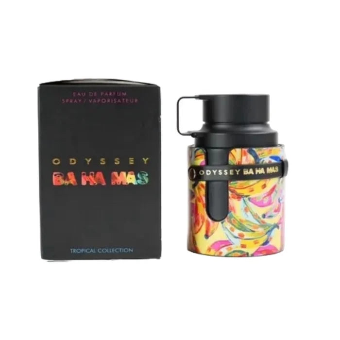 Armaf Odyssey Bahamas EDP 100ml, botella y caja