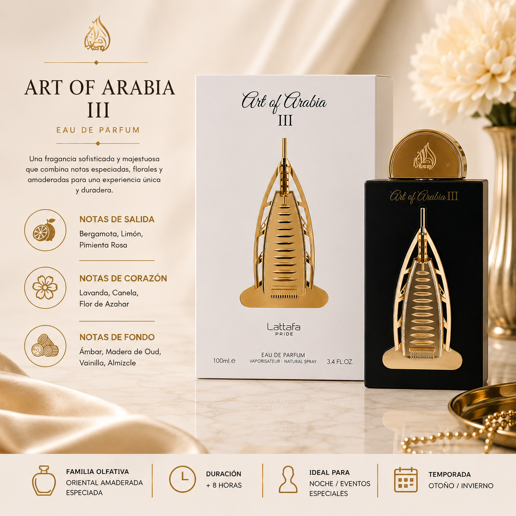 Lattafa Art of Arabia III EDP 100ml