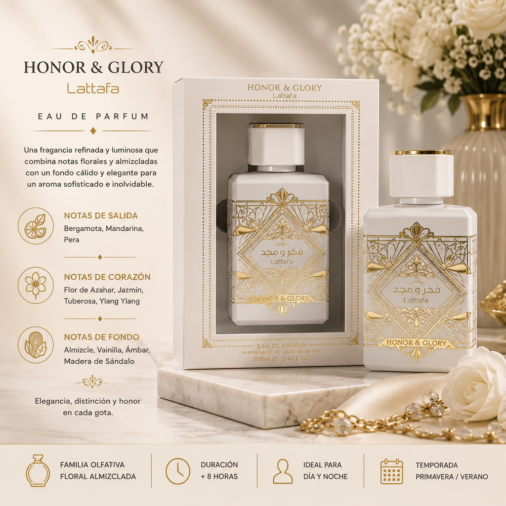 Lattafa Badee Al Oud Honor & Glory EDP 100ml