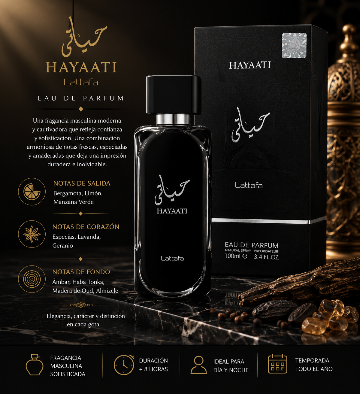 Lattafa Hayaati Men EDP 100ml