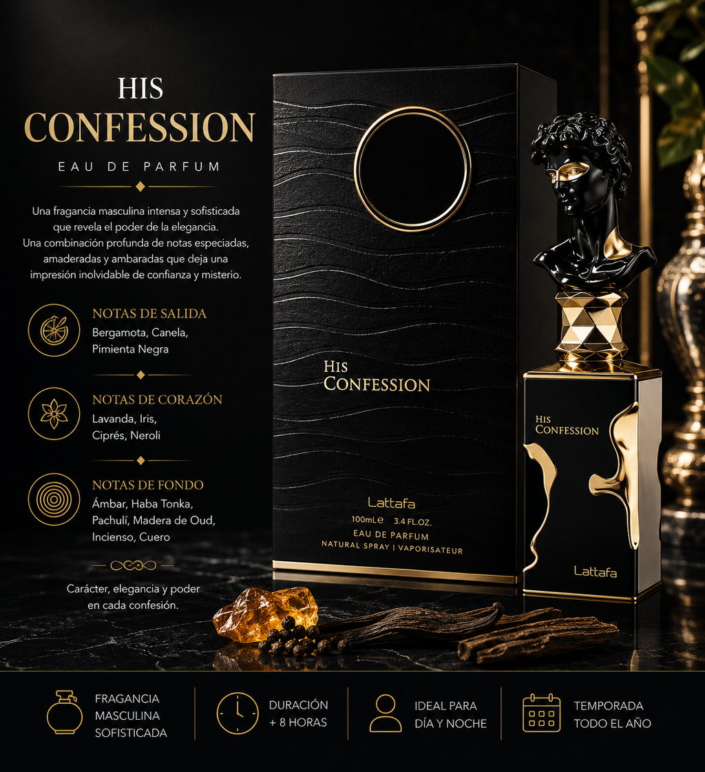 Lattafa His Confession Men EDP 100ml