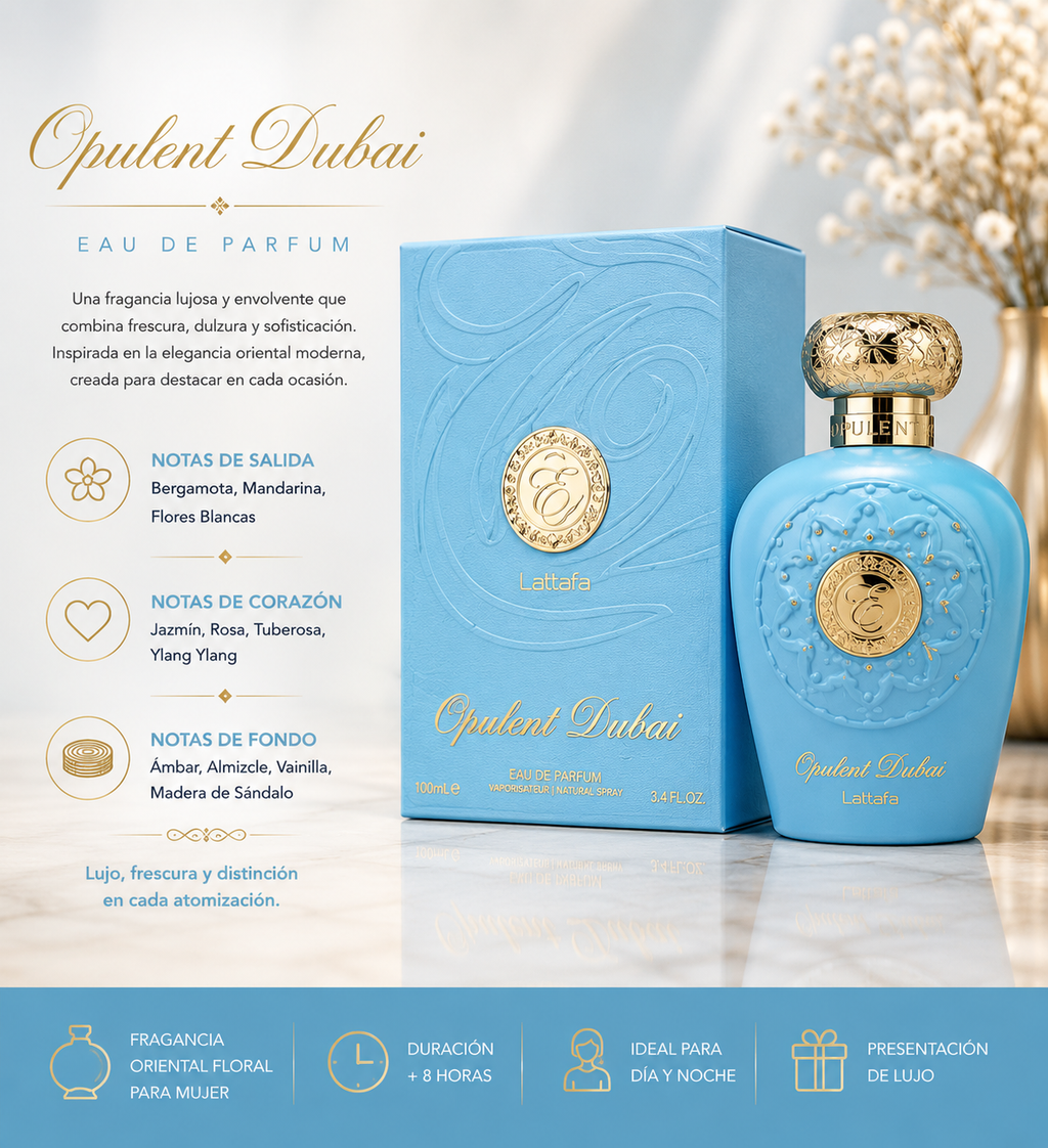 Lattafa Opulent Dubai EDP 100ml