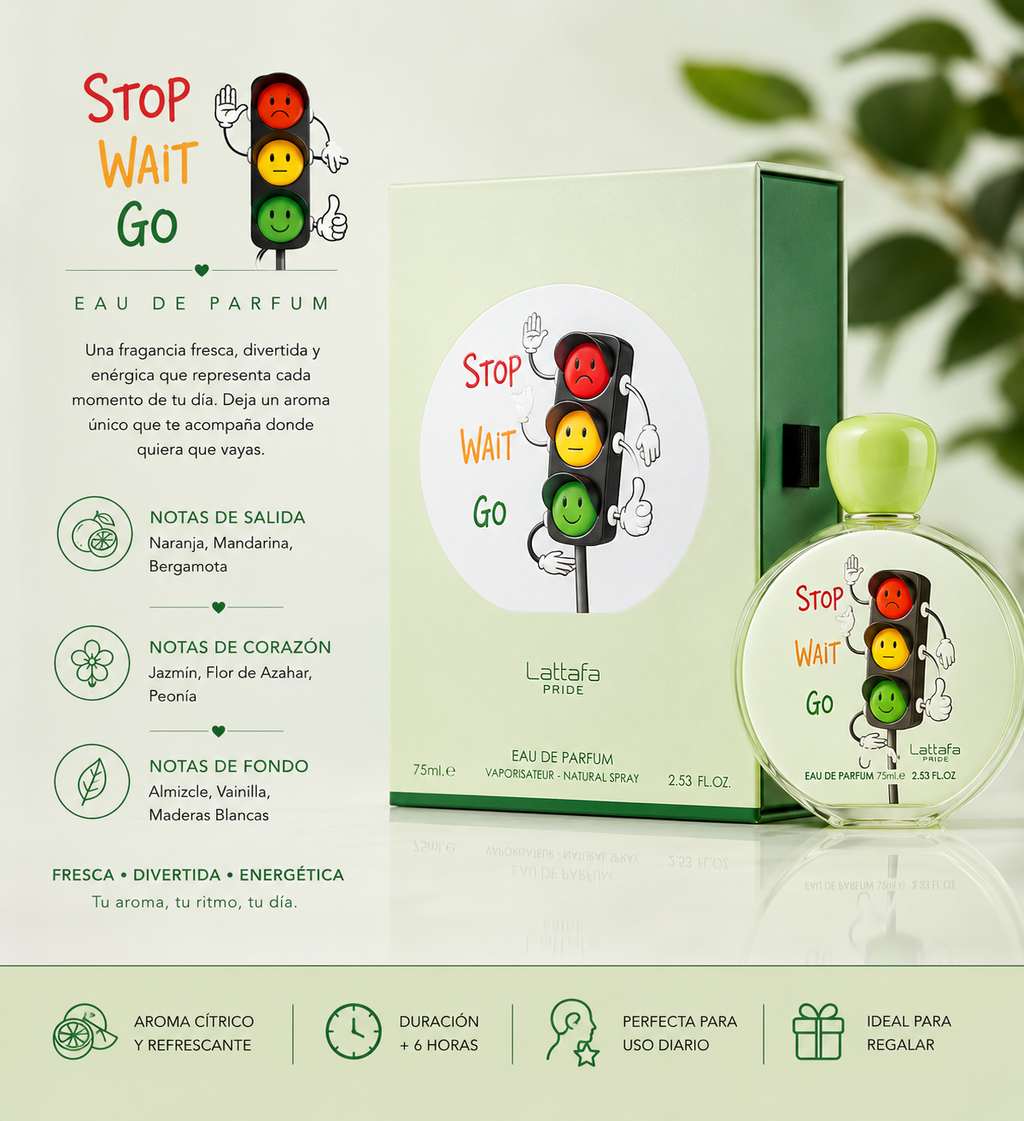 Lattafa Stop Wait Go for Kids EDP 75ml