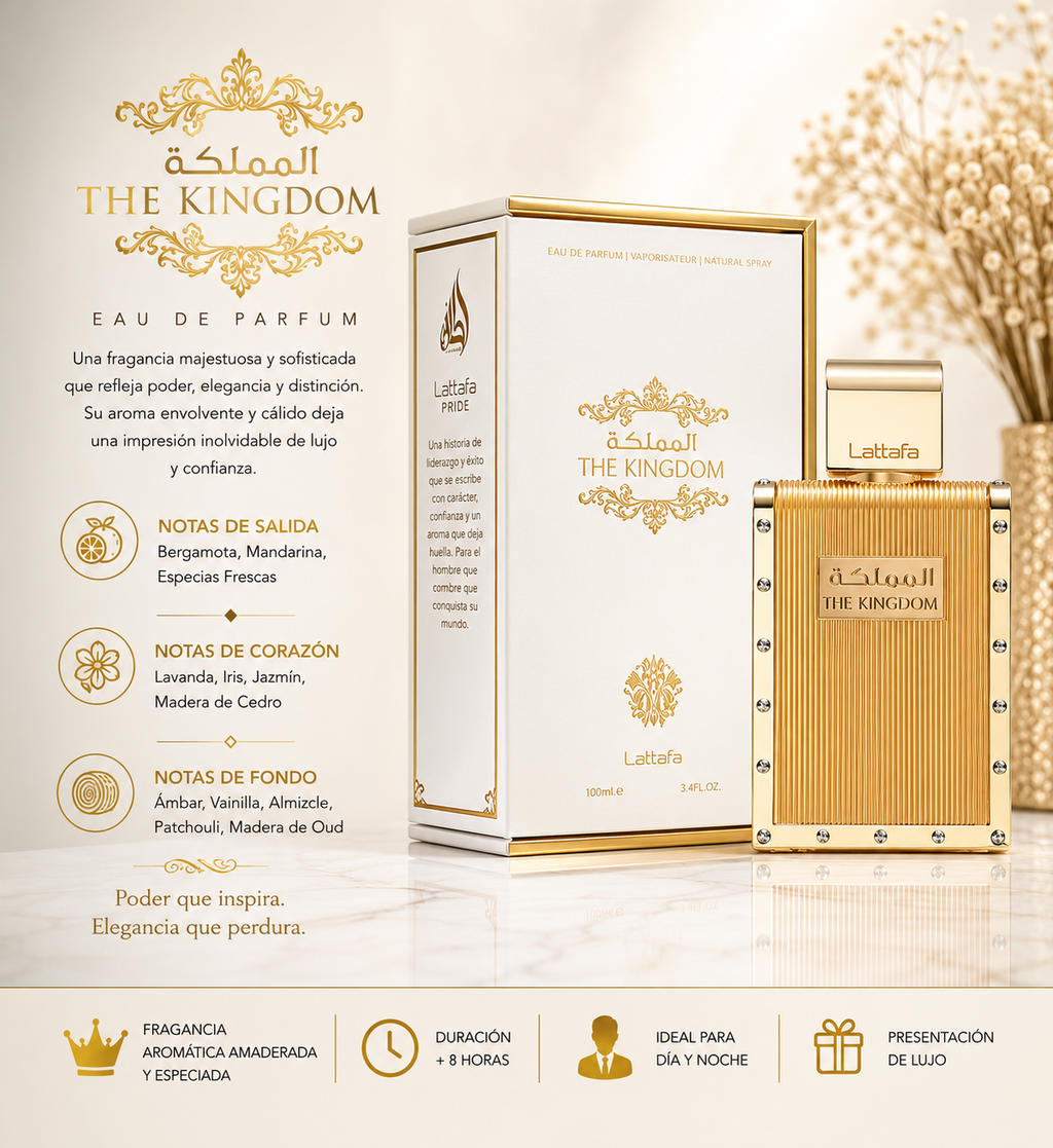 Lattafa The Kingdom Men EDP 100ml