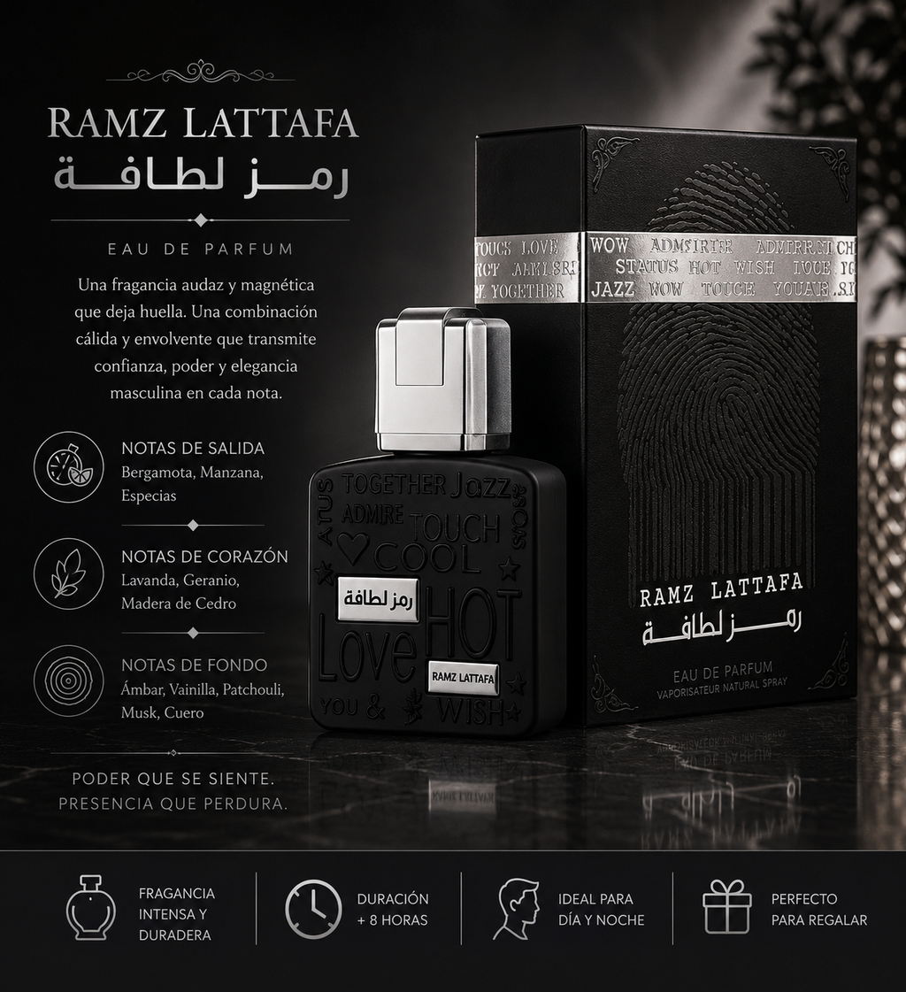 Lattafa Ramz Silver Men EDP 100ml