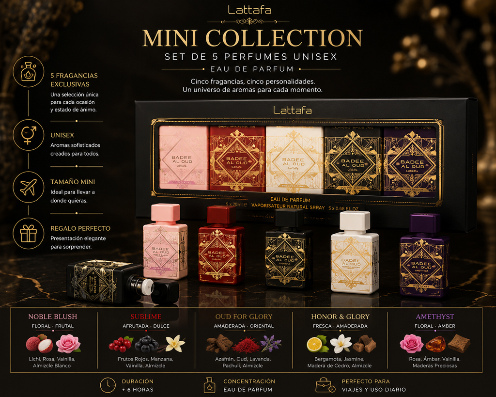 Lattafa Badee Al Oud Mini Collection 5x5ml