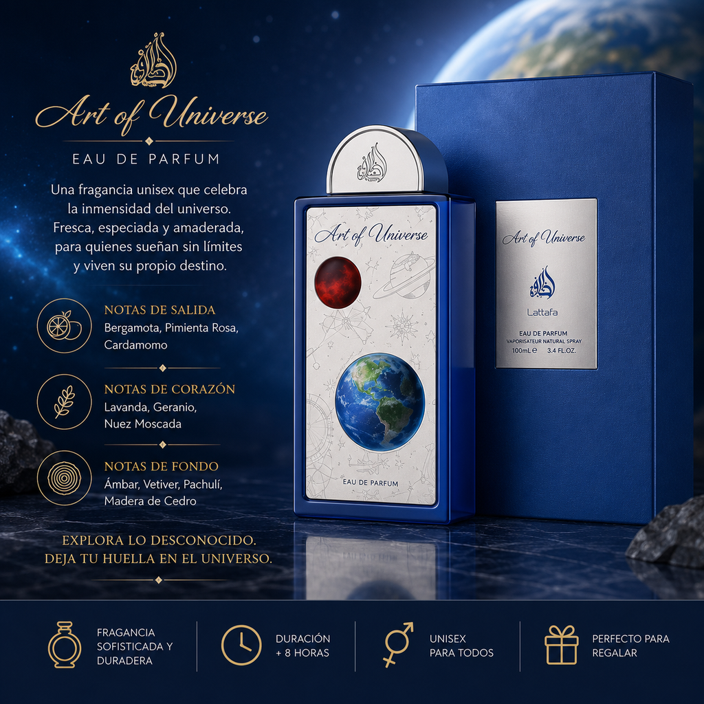 Lattafa Art of Universe Unisex EDP 100ml