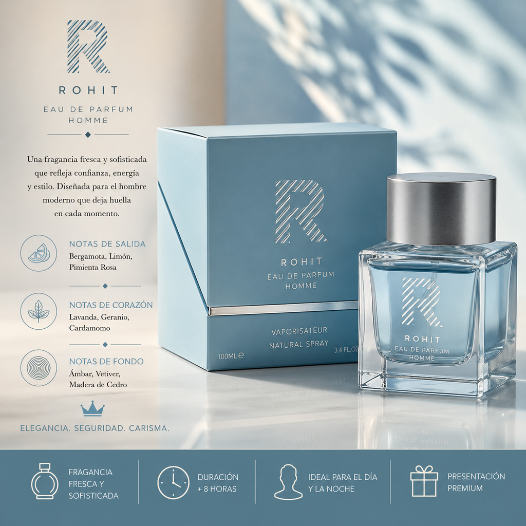 Bharara Rohit Azure Unisex EDP 100ML