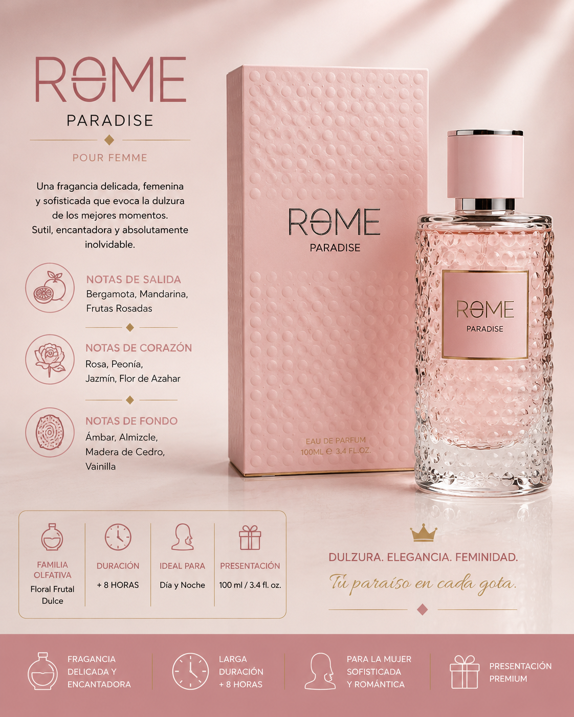 Bharara Rome Paradoxe EDP 100ML