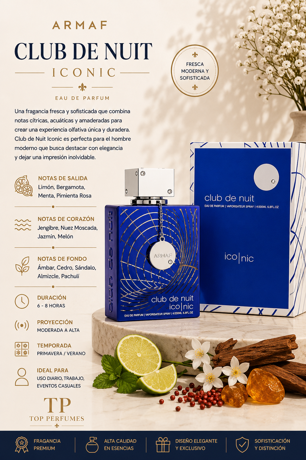 Armaf Club de Nuit Iconic Men EDP 105ml