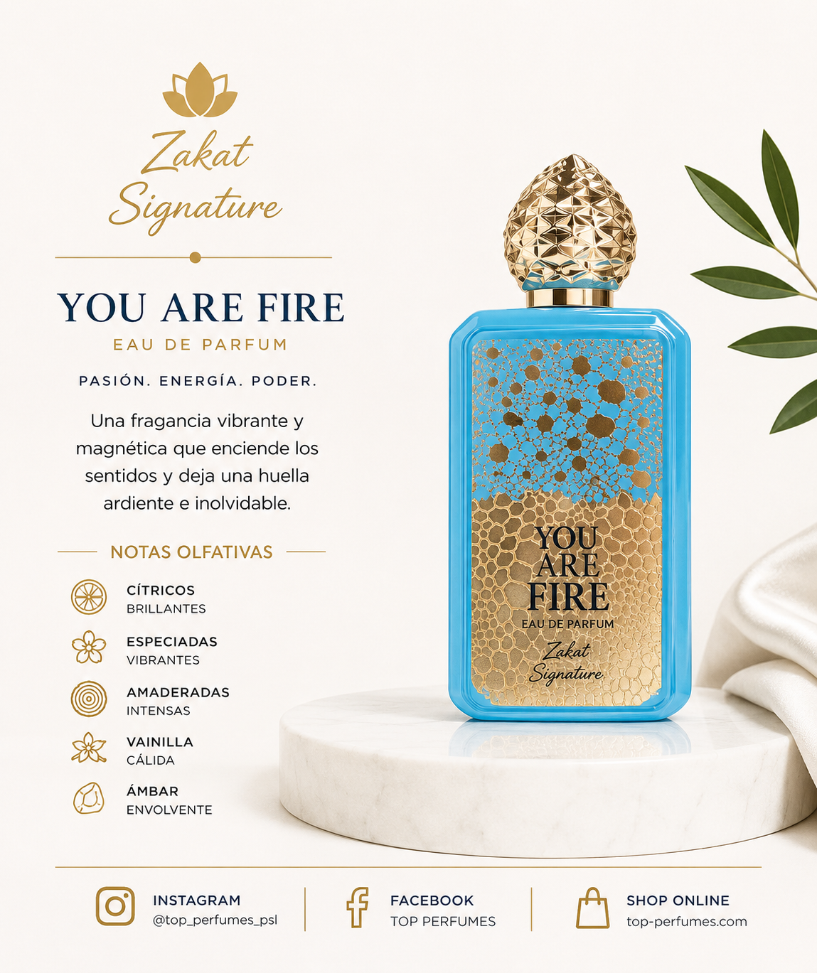 Zakat You Are My Fire Unisex EDP 100ml