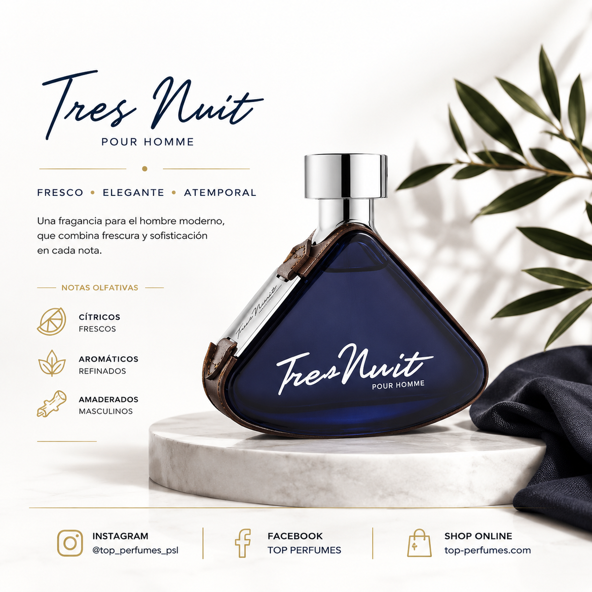 Armaf Tres Nuit Men EDT 100ml