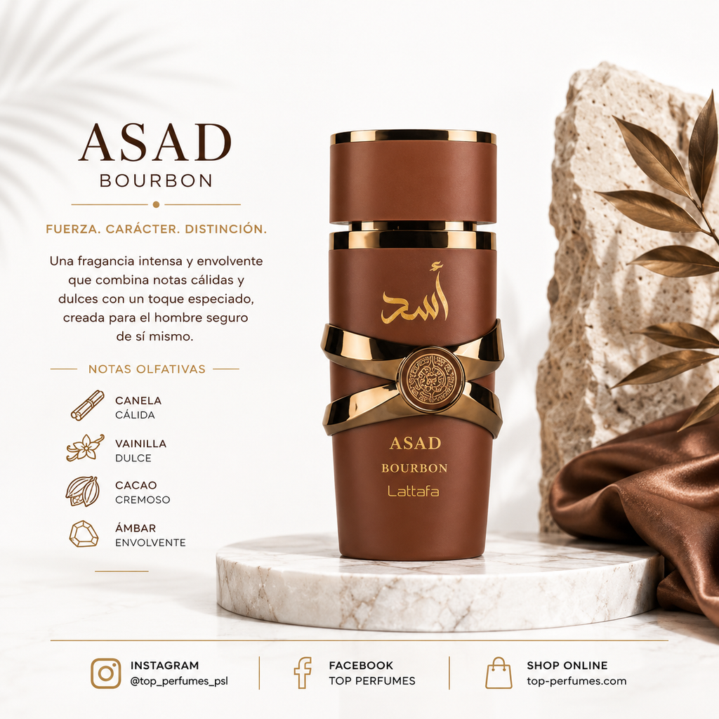 Lattafa Asad Bourbon Men EDP 100ml
