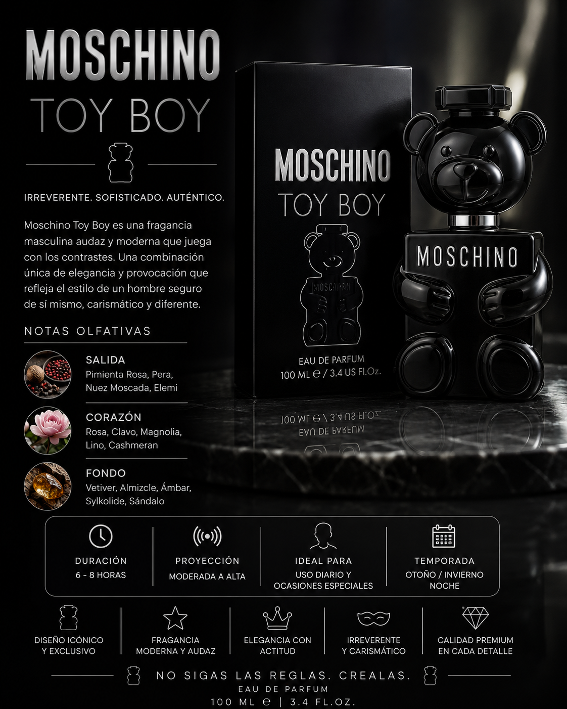 Moschino Toy Boy Men EDP 100ml