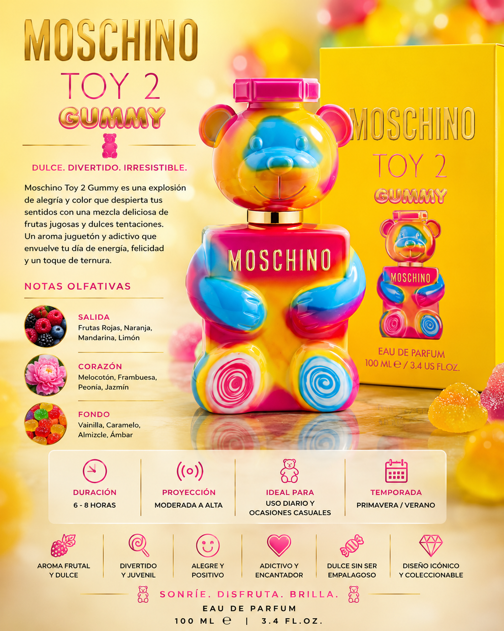 Moschino Toy 2 Gummy EDP 100ml