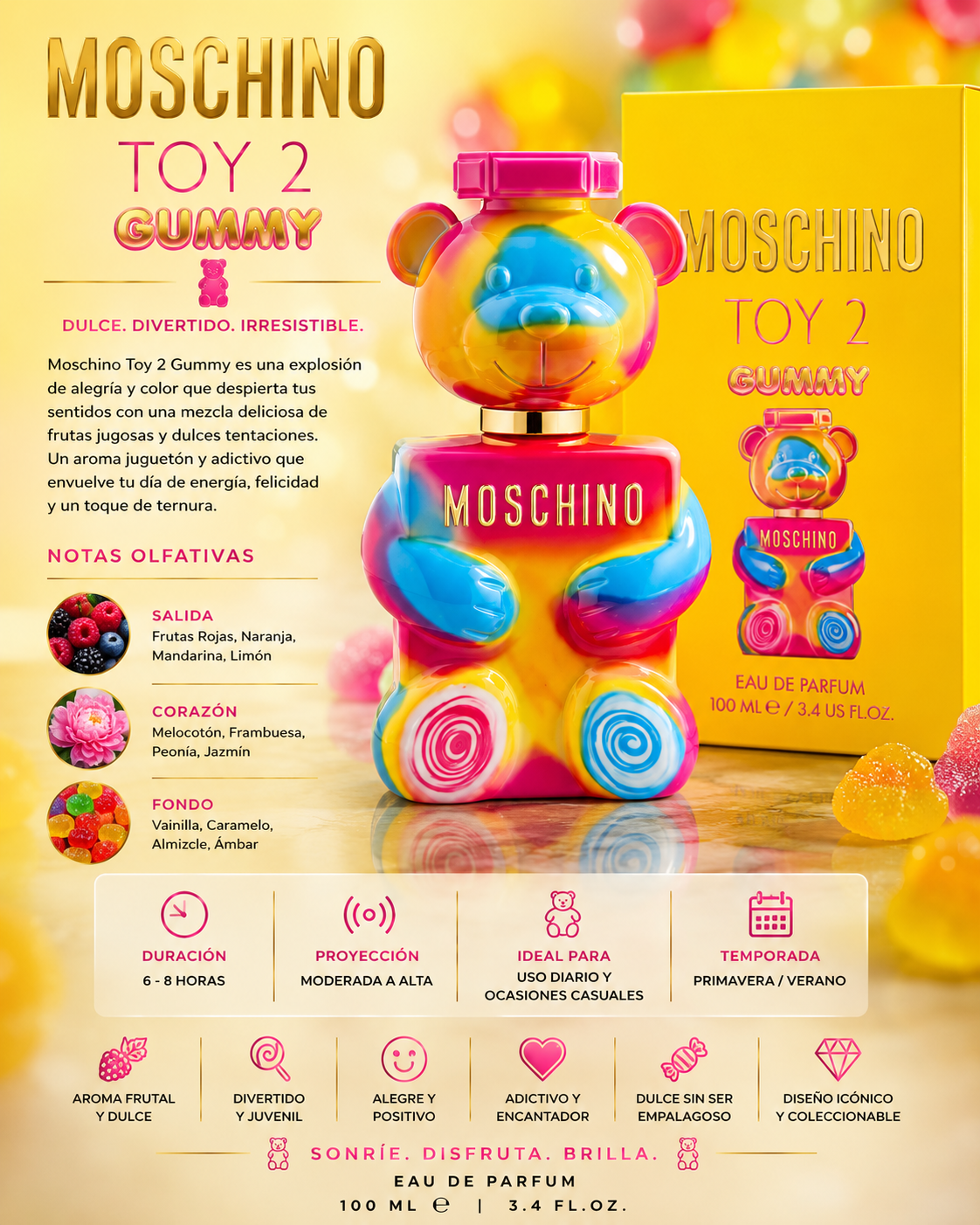 Moschino Toy 2 Gummy EDP 100ml