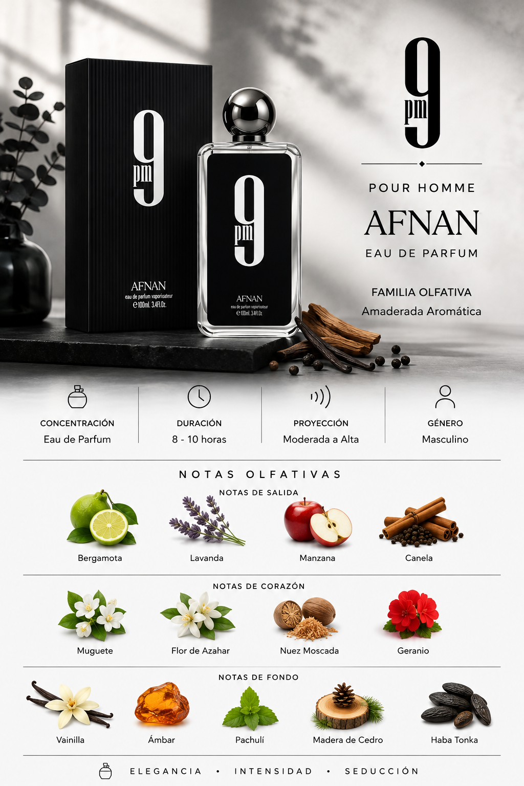 Afnan 9PM EDP Men 100ml