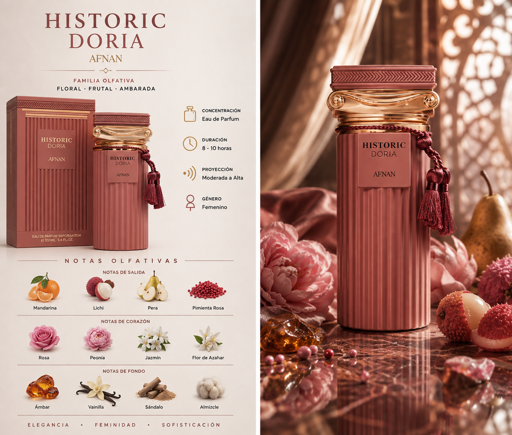Afnan Historic Doria EDP 100ml