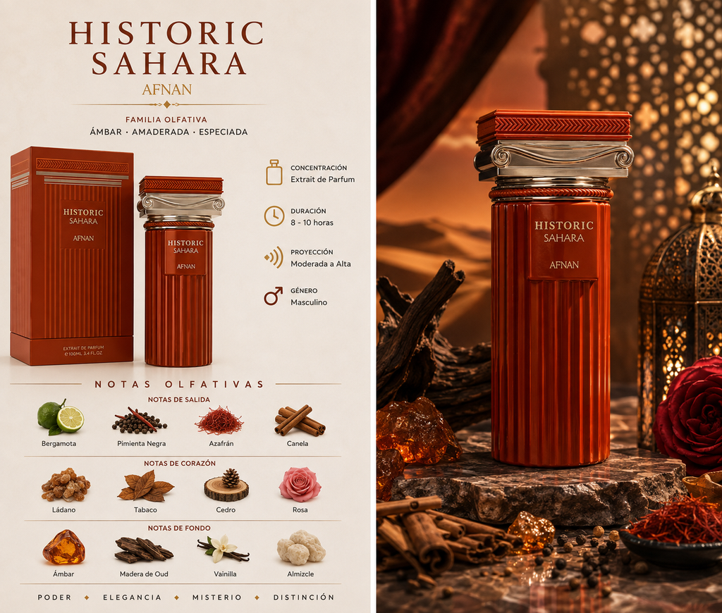 Afnan Historic Sahara EDP 100ml