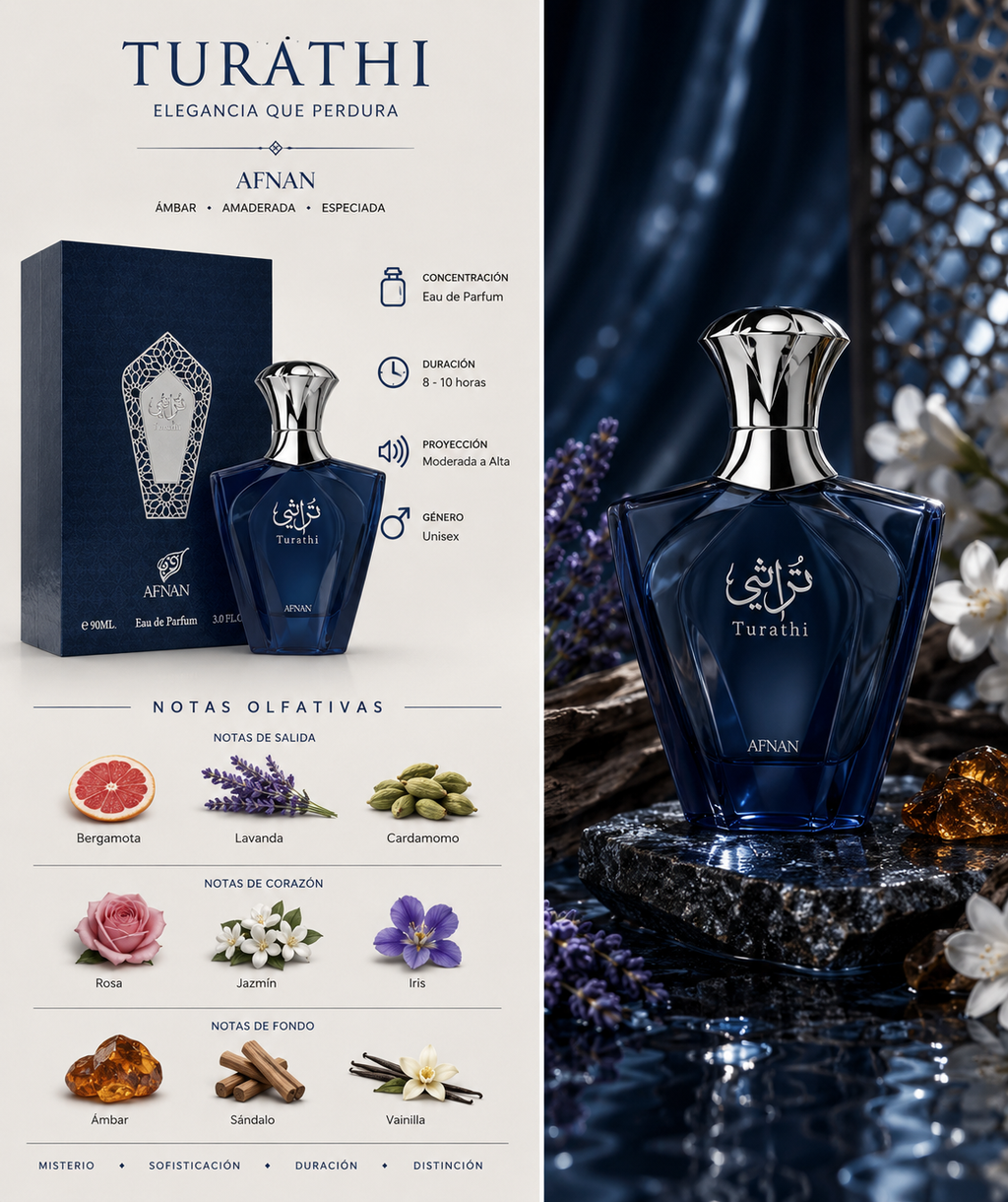 Afnan Turathi Blue EDP 90ml