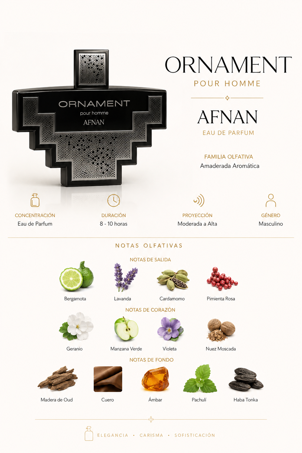 Afnan Ornament Pour Homme EDP 100ml
