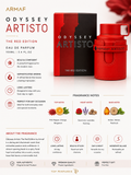 Armaf Odyssey Artisto Red Edition Unisex EDP 100ml