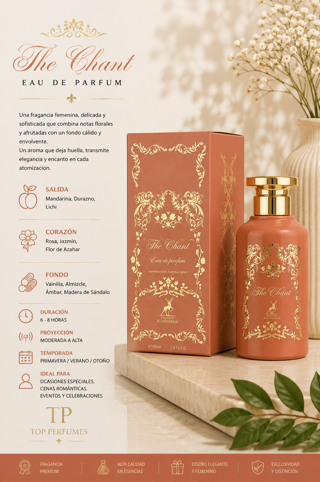 Maison Alhambra The Chant Unisex EDP 100ml