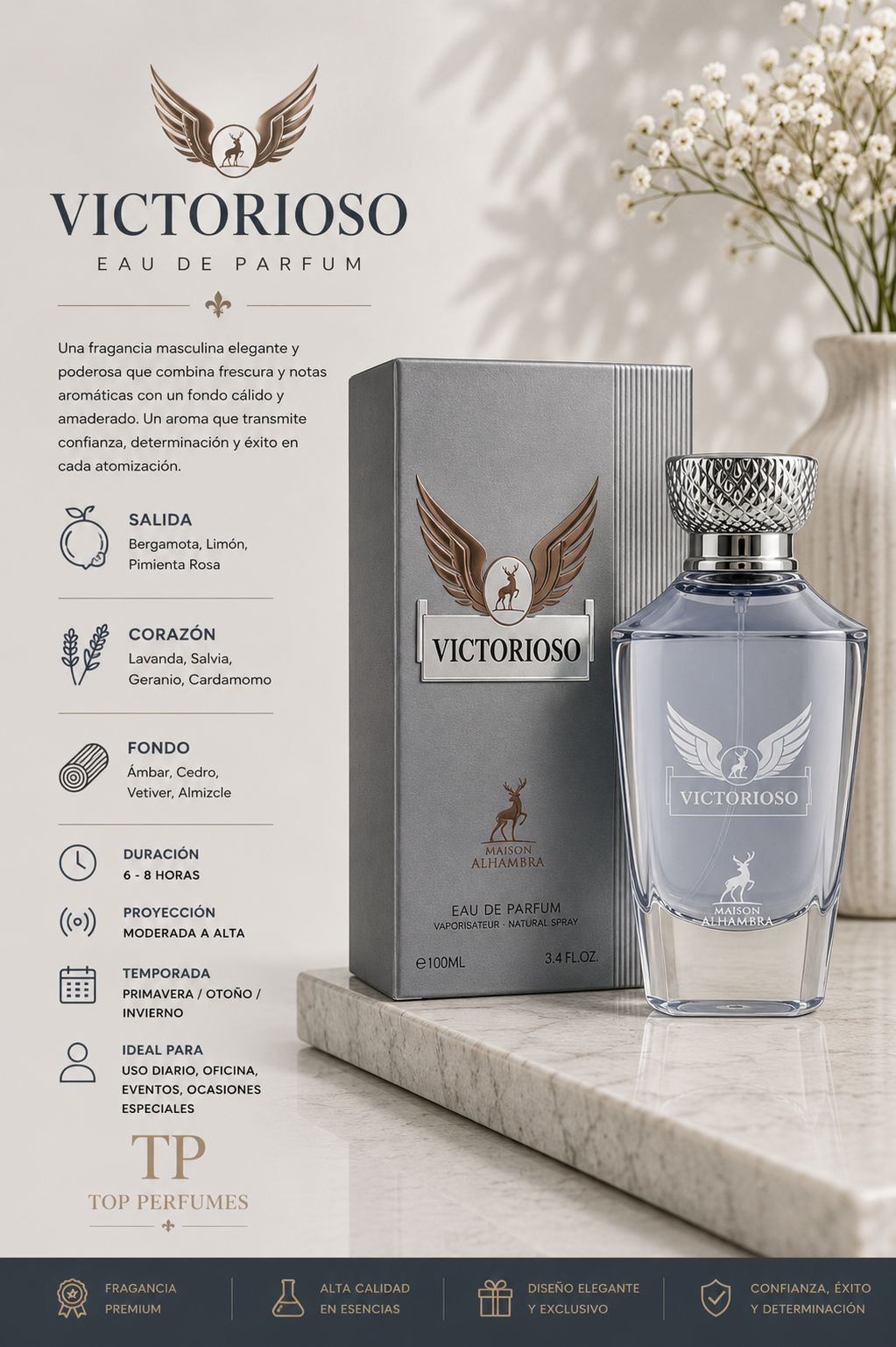 Maison Alhambra Victoriouso Men EDP 100ml