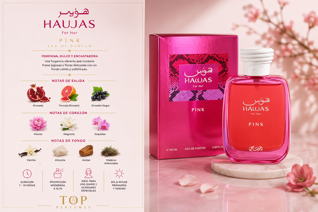 Rasasi Hawas Pink Women EDP 100ml