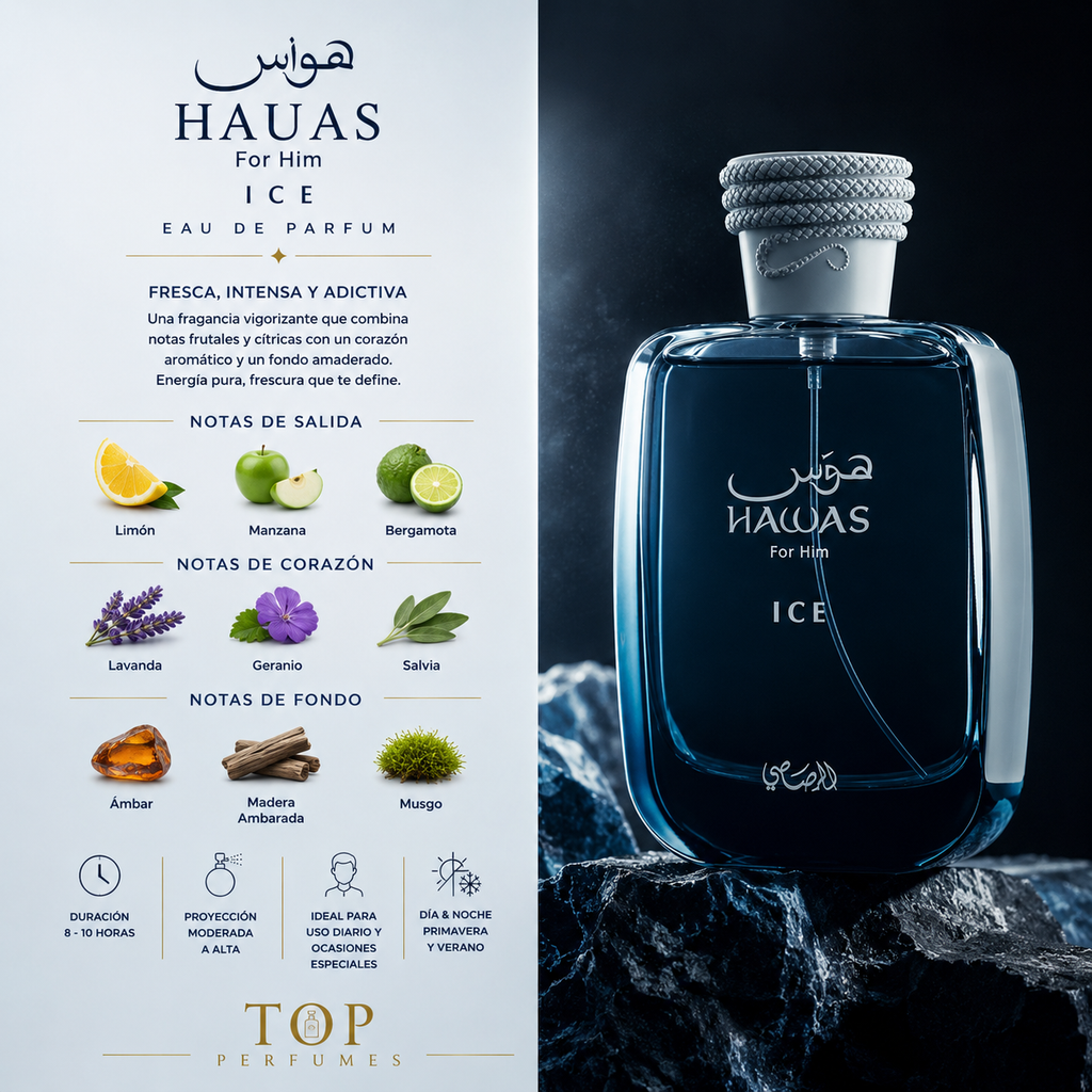 Rasasi Hawas Ice Men EDP 100ml