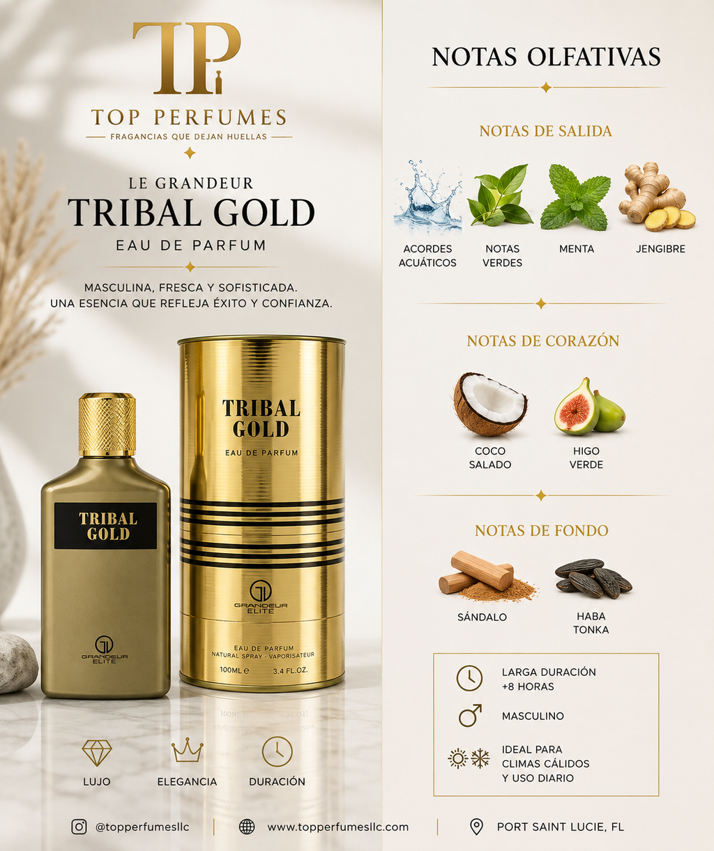 Le Grandeur Tribal Gold Men EDP 100ml