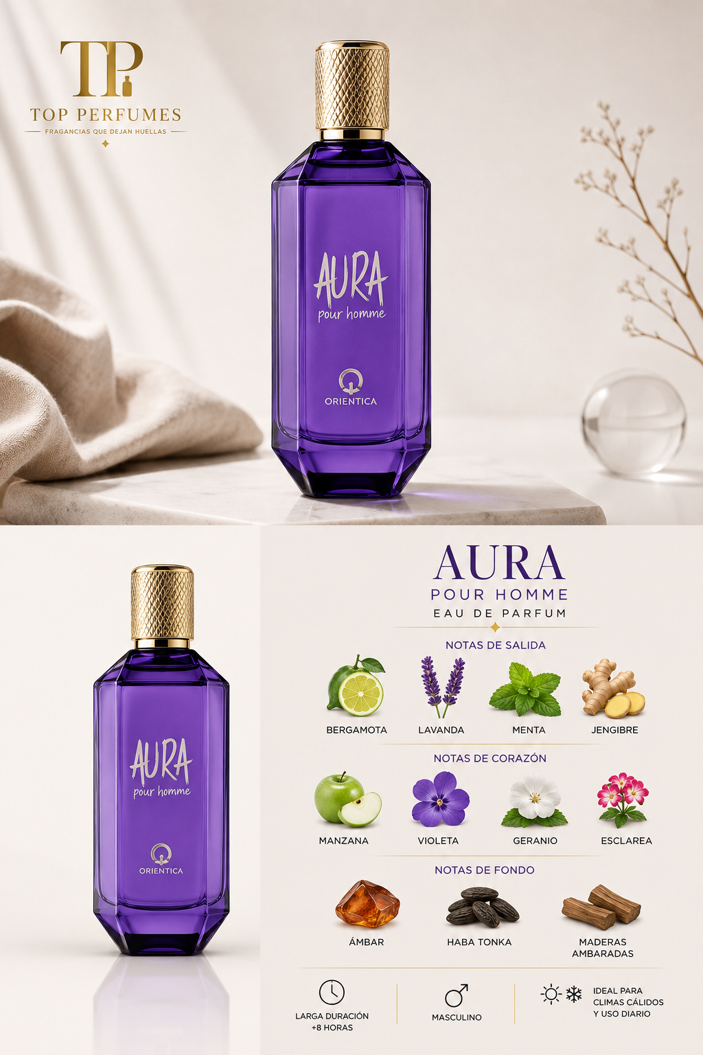 Le Grandeur Aura Pour Femme EDP 100ml