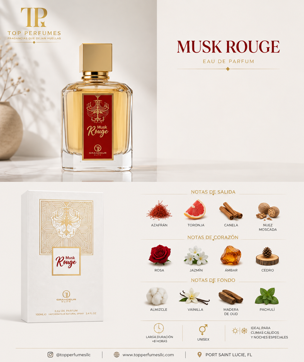Le Grandeur Musk Rouge Unisex EDP 100ml