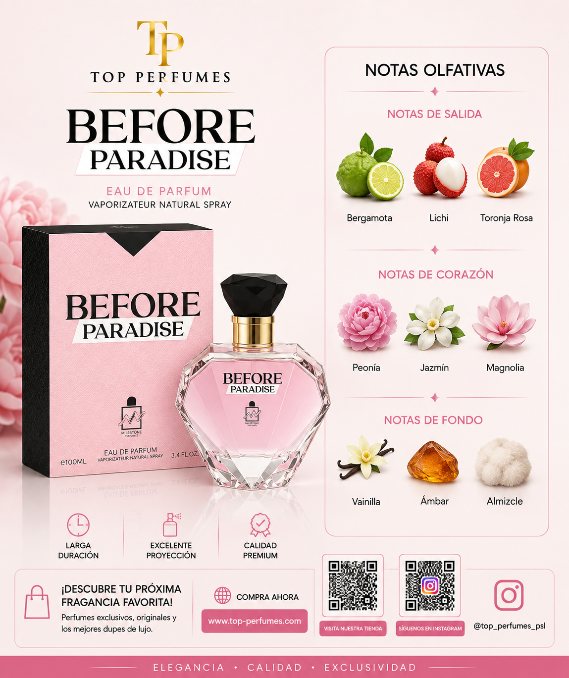Milestone Before Paradise Women EDP 100ML