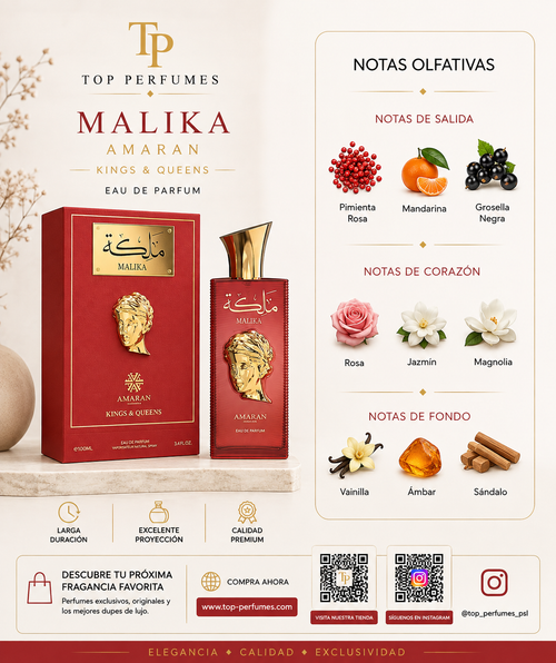 Amaran Kings & Queens Malika EDP 100ML