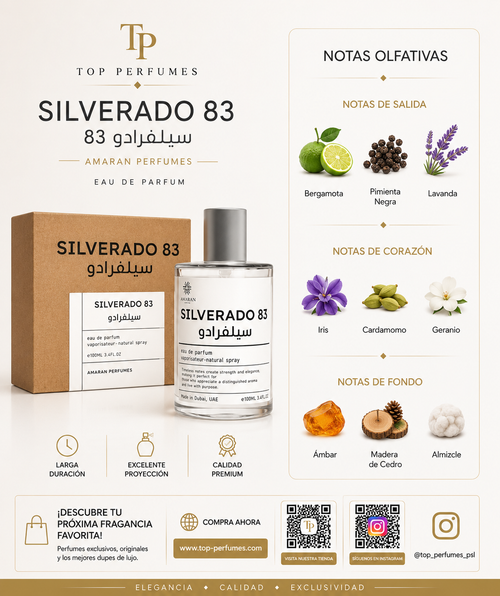 Amaran Silverado 83 EDP 100ML