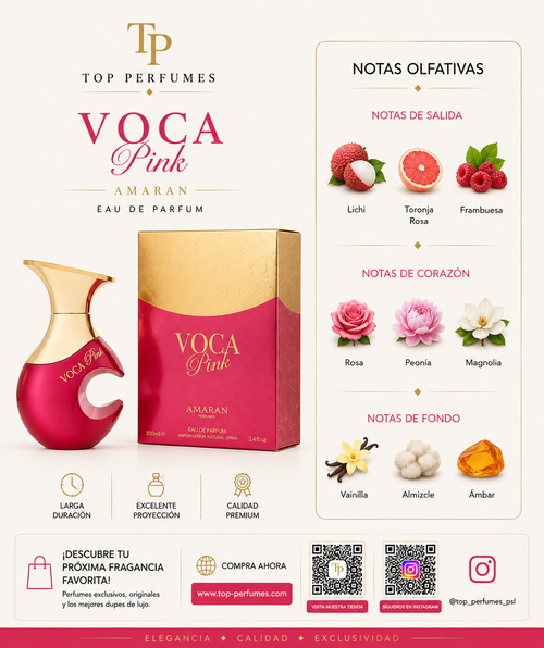 Amaran Voca Pink Women EDP 100ML