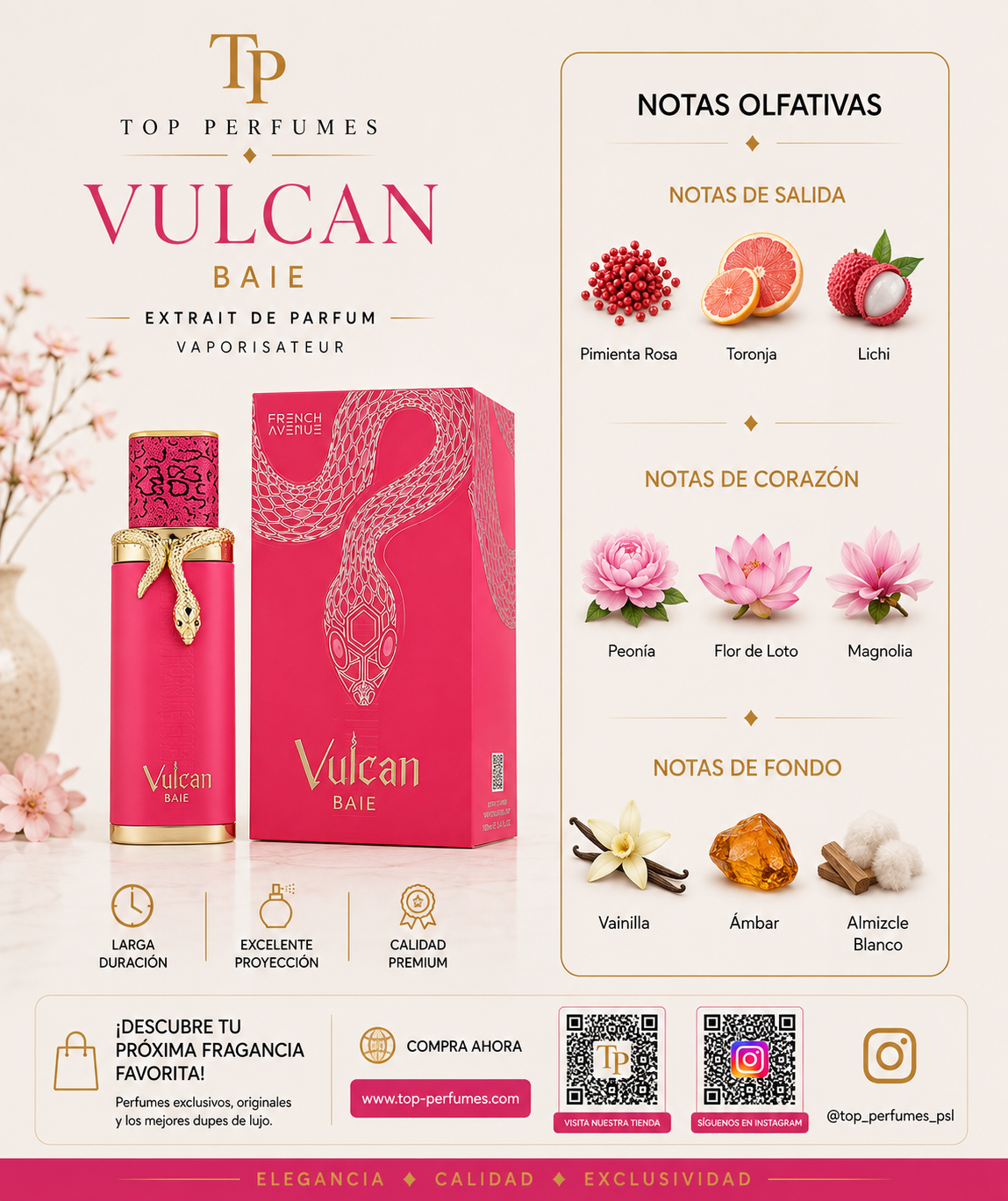 French Avenue Vulcan Baie EDP 100ML