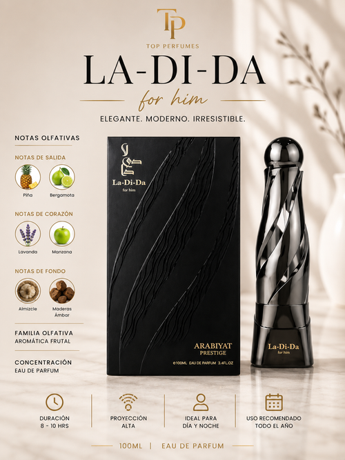 Arabiyat Prestige La Di Da For Him EDP 100ML