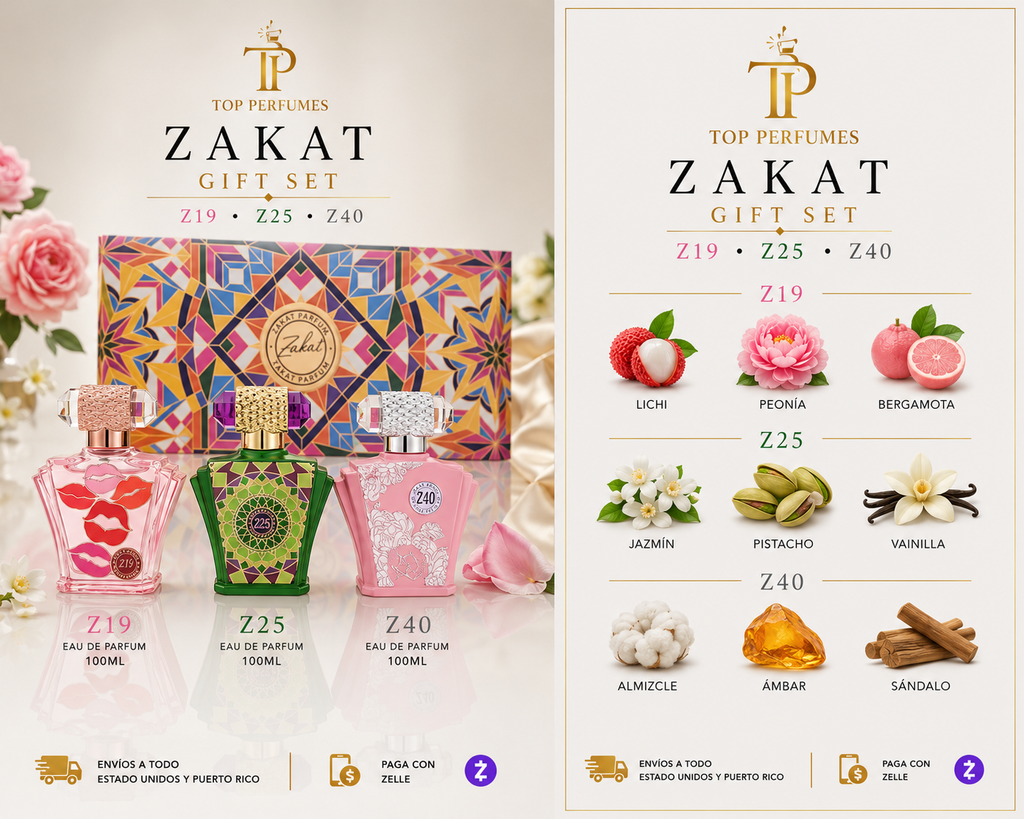 Zakat Gift Set Pink EDP 3X30ML