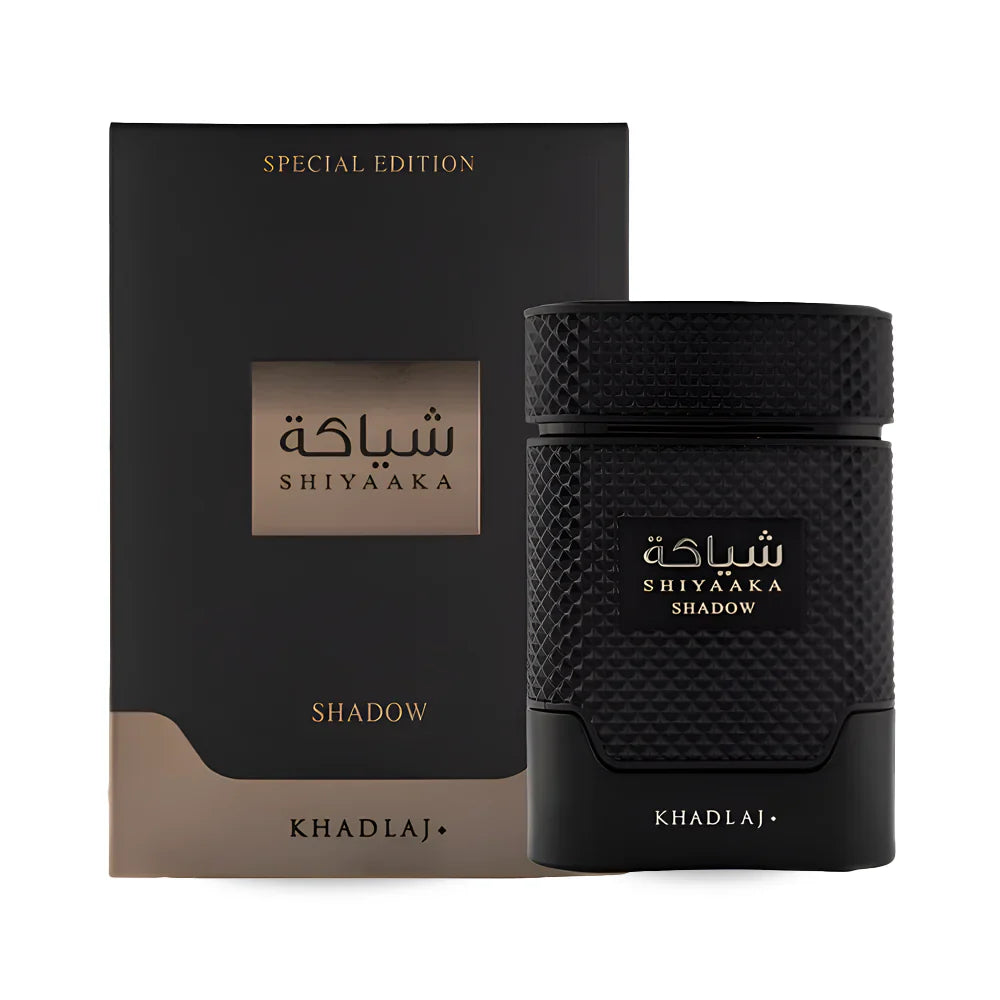 Khadlaj Shiyaaka Shadow Special Edition EDP 100ml - Frasco y caja