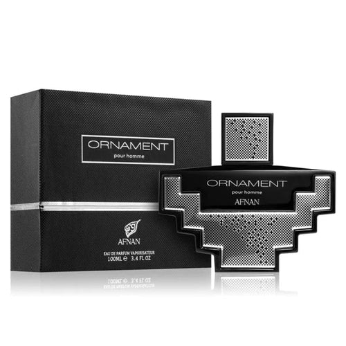 Afnan Ornament Pour Homme EDP 100ml - Frasco y caja