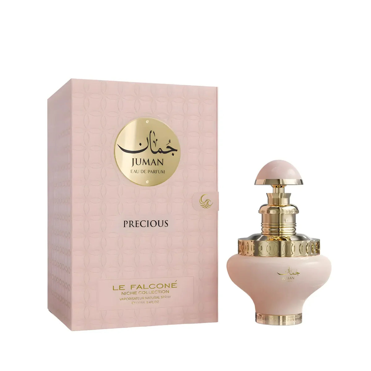 Le Falcone Juman Precious Niche Collection EDP 100ml, caja y botella