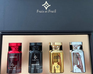 Frais et Frais Gift Set 4x30ml — Aurum Essence, Honour, Supreme, Steel Grace