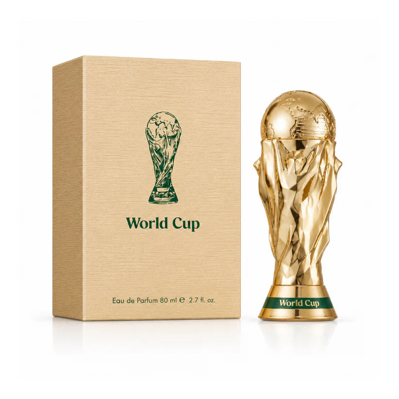 Zakat World Cup Green Edition EDP 80ml - Frasco trofeo
