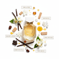 Camara Vanilla Charm fondo blanco ingredientes