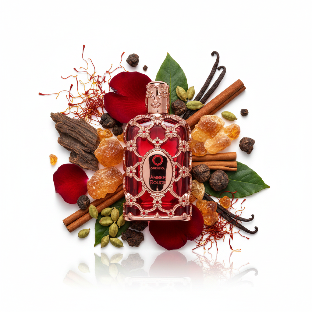 Orientica Amber Rouge - Notas de fragancia