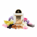 Lattafa Peace & Love — notas de fragancia: bergamota, almendra, rosa, tuberosa, sándalo y vainilla