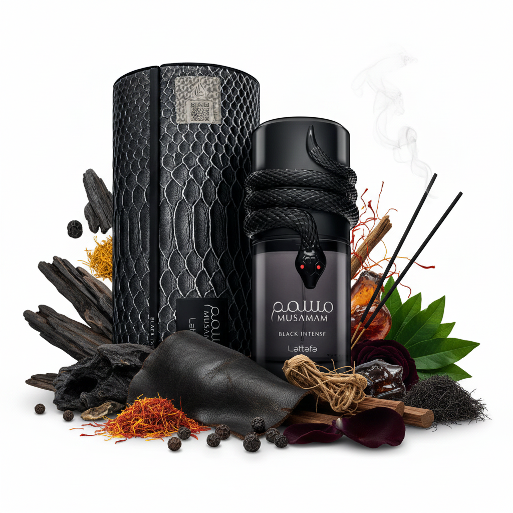 Lattafa Musamam Black Intense - Notas de fragancia